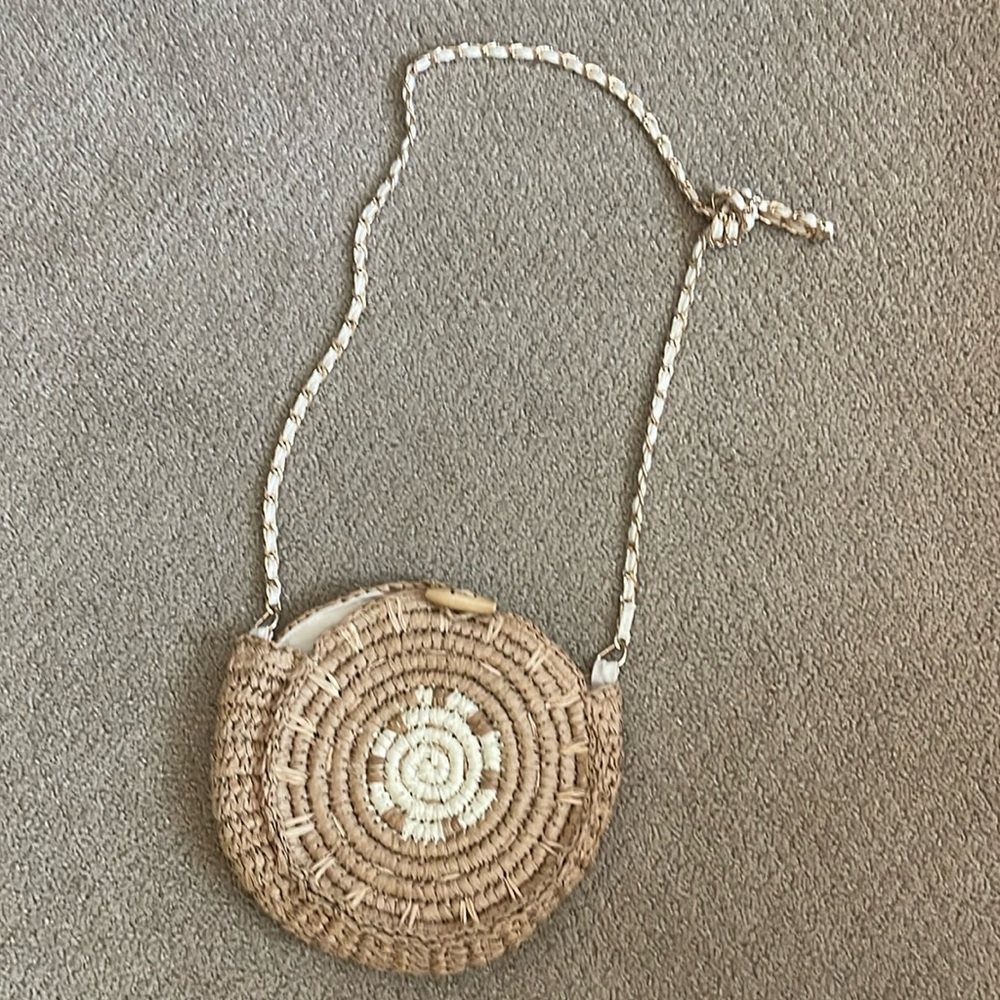 Woven crossbody